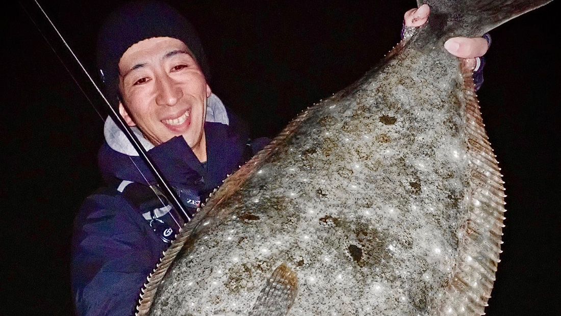 遠州灘サーフ】新ライン「GUIDUS PE×9」が引き寄せた春の座布団ヒラメ