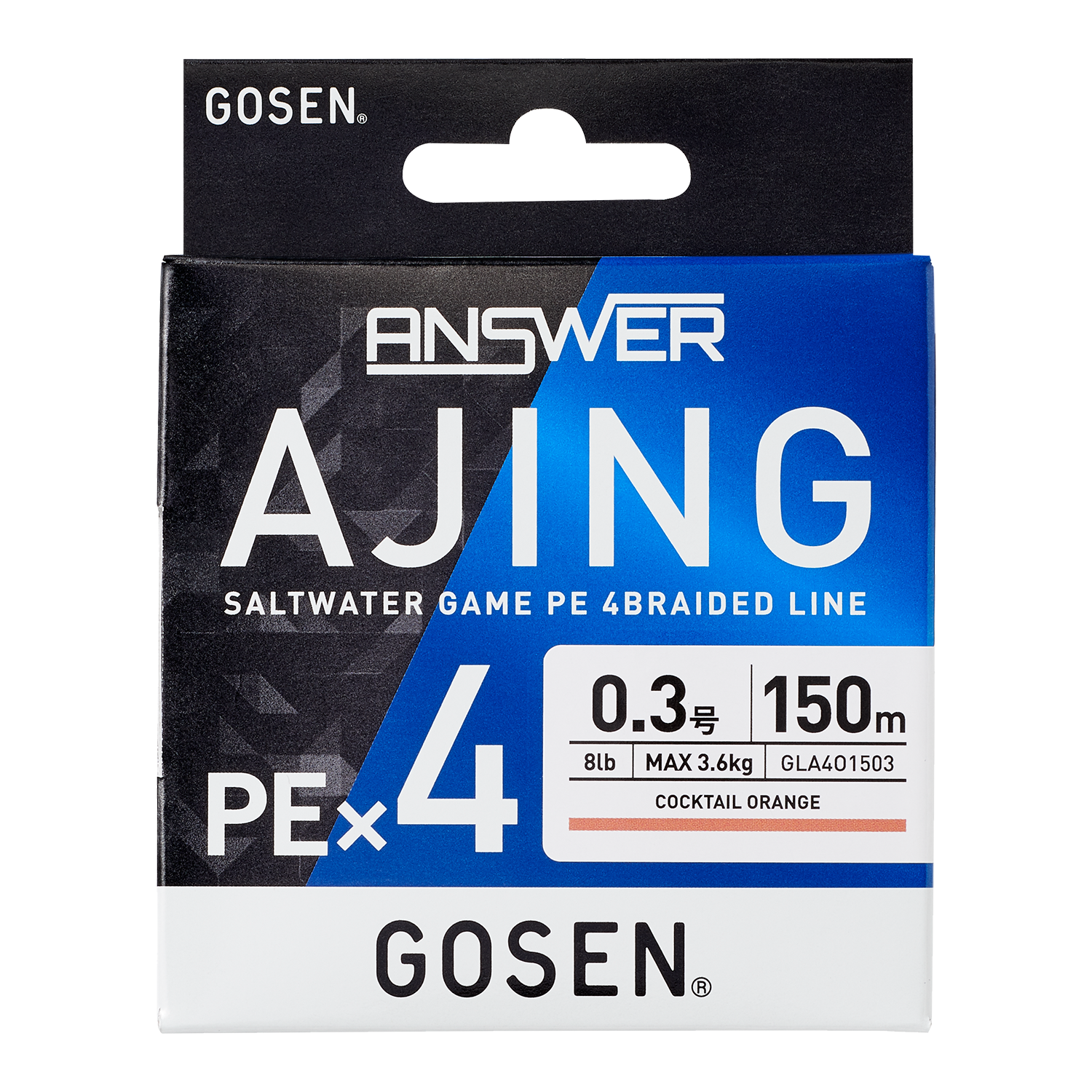 ANSWER JIGGING PE×8 | フィッシング | 株式会社ゴーセン